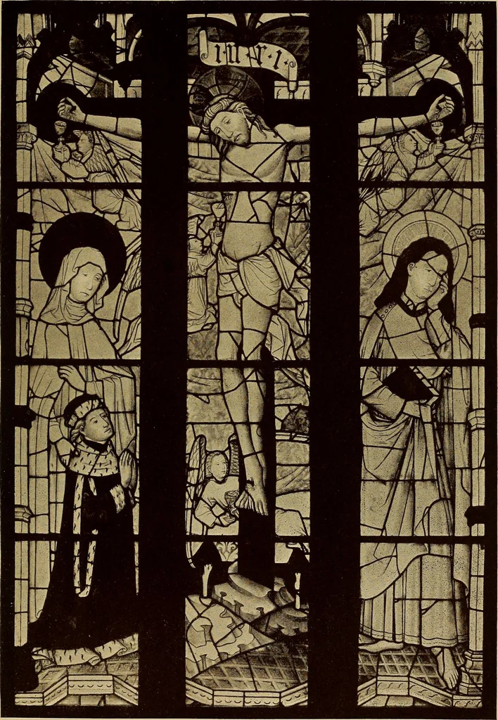 An illustration from Handbuch der glasmalerei für forscher, sammler und kunstfreunde, wie für künstler, architekten und glasmaler, 1914, leaf 271