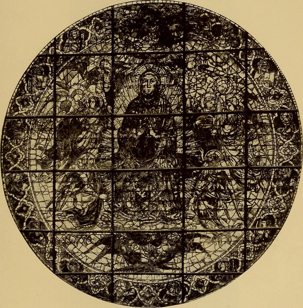 An illustration from Handbuch der glasmalerei für forscher, sammler und kunstfreunde, wie für künstler, architekten und glasmaler, 1914, leaf 275