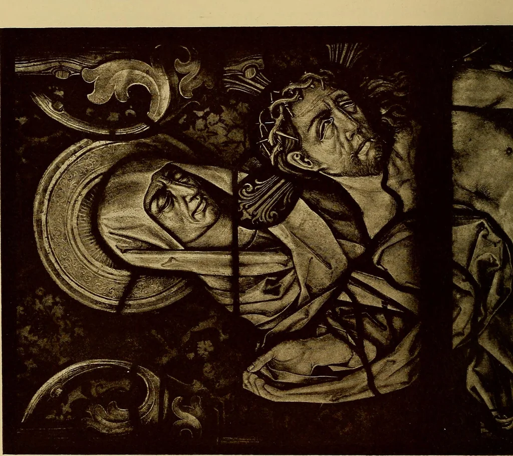 An illustration from Handbuch der glasmalerei für forscher, sammler und kunstfreunde, wie für künstler, architekten und glasmaler, 1914, leaf 288