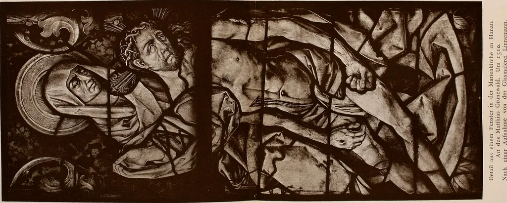 An illustration from Handbuch der glasmalerei für forscher, sammler und kunstfreunde, wie für künstler, architekten und glasmaler, 1914, leaf 291