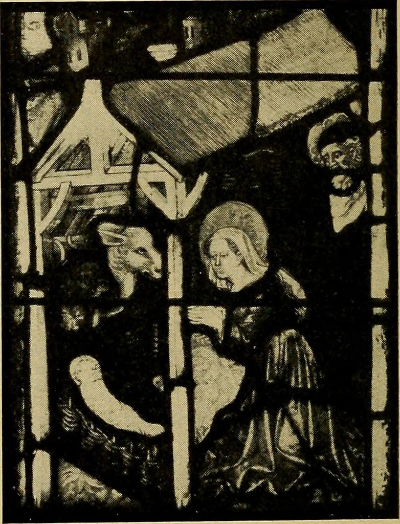 An illustration from Handbuch der glasmalerei für forscher, sammler und kunstfreunde, wie für künstler, architekten und glasmaler, 1914, leaf 302