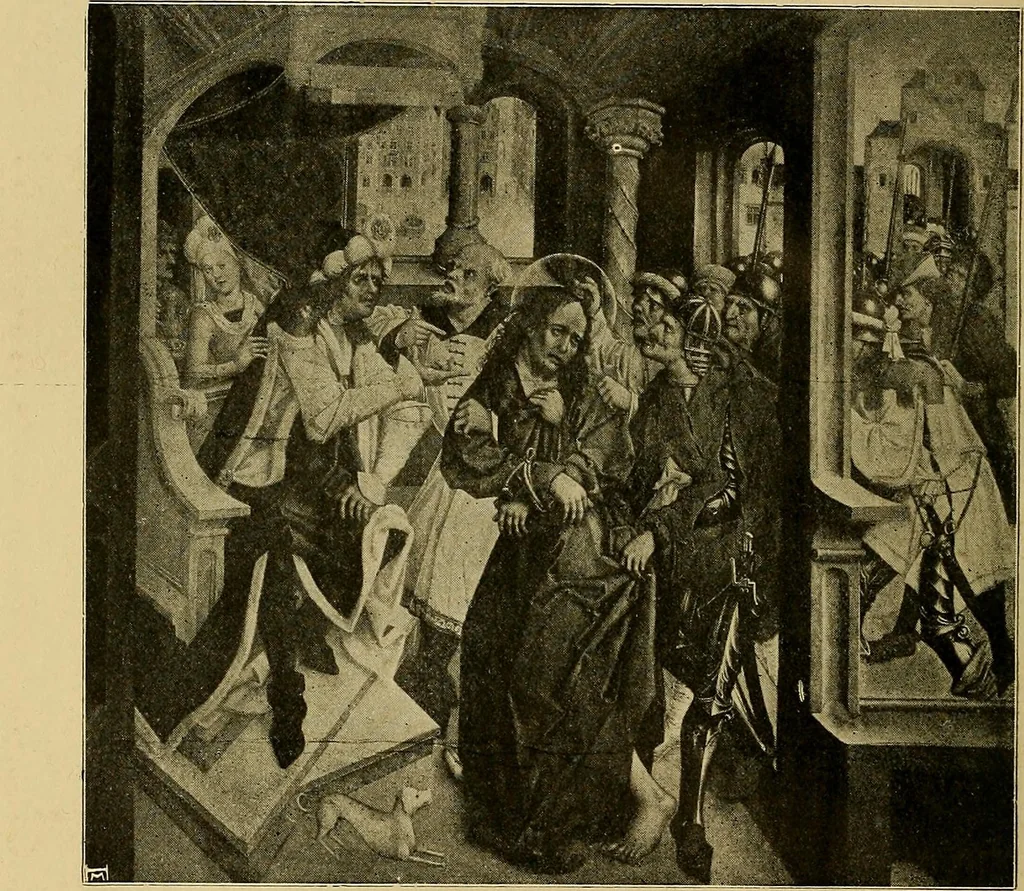 An illustration from Handbuch der glasmalerei für forscher, sammler und kunstfreunde, wie für künstler, architekten und glasmaler, 1914, leaf 318