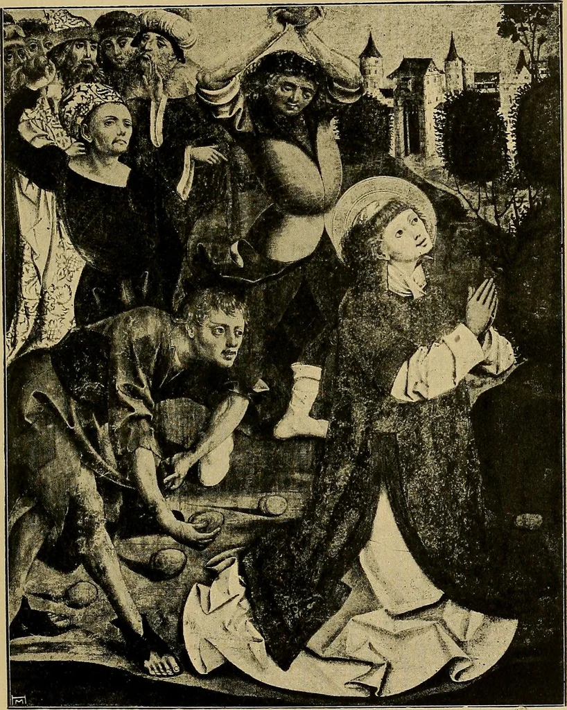 An illustration from Handbuch der glasmalerei für forscher, sammler und kunstfreunde, wie für künstler, architekten und glasmaler, 1914, leaf 321