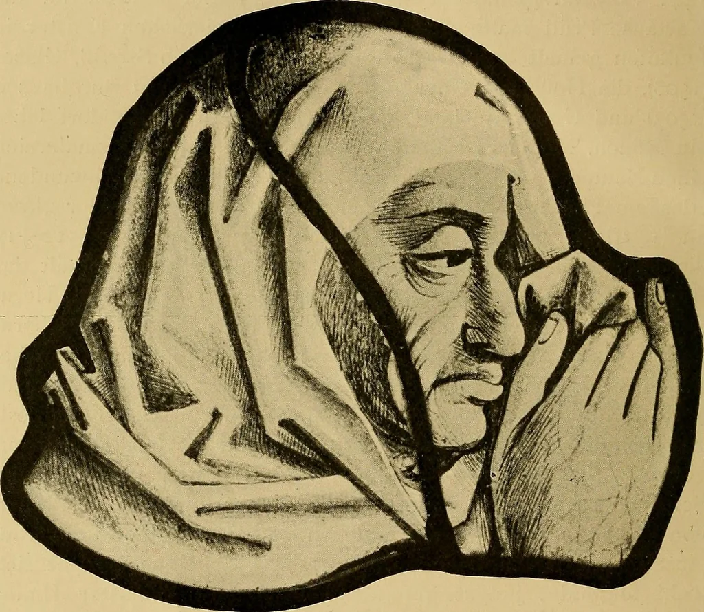 An illustration from Handbuch der glasmalerei für forscher, sammler und kunstfreunde, wie für künstler, architekten und glasmaler, 1914, leaf 334