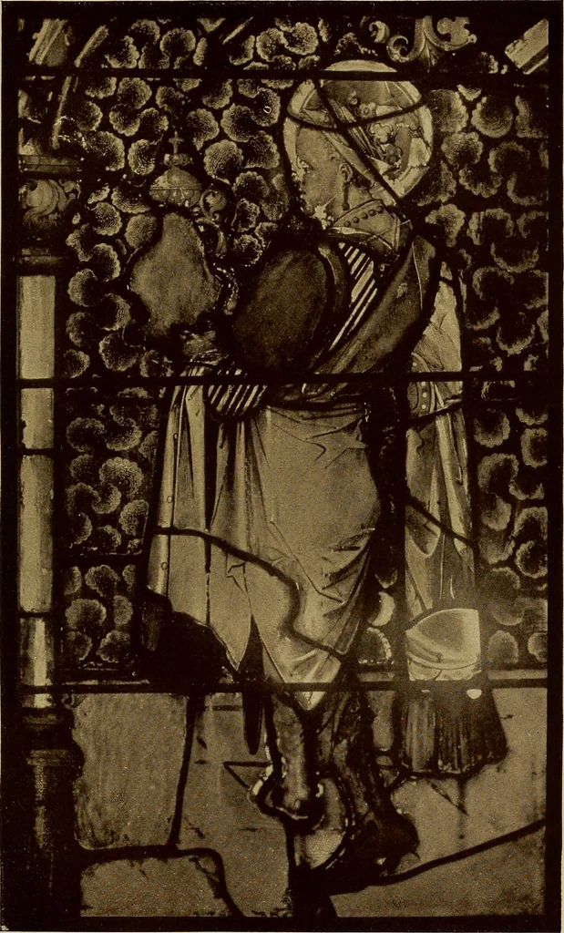 An illustration from Handbuch der glasmalerei für forscher, sammler und kunstfreunde, wie für künstler, architekten und glasmaler, 1914, leaf 335
