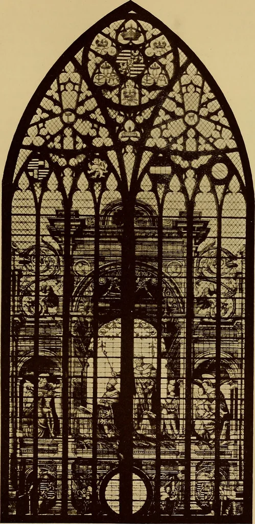 An illustration from Handbuch der glasmalerei für forscher, sammler und kunstfreunde, wie für künstler, architekten und glasmaler, 1914, leaf 341