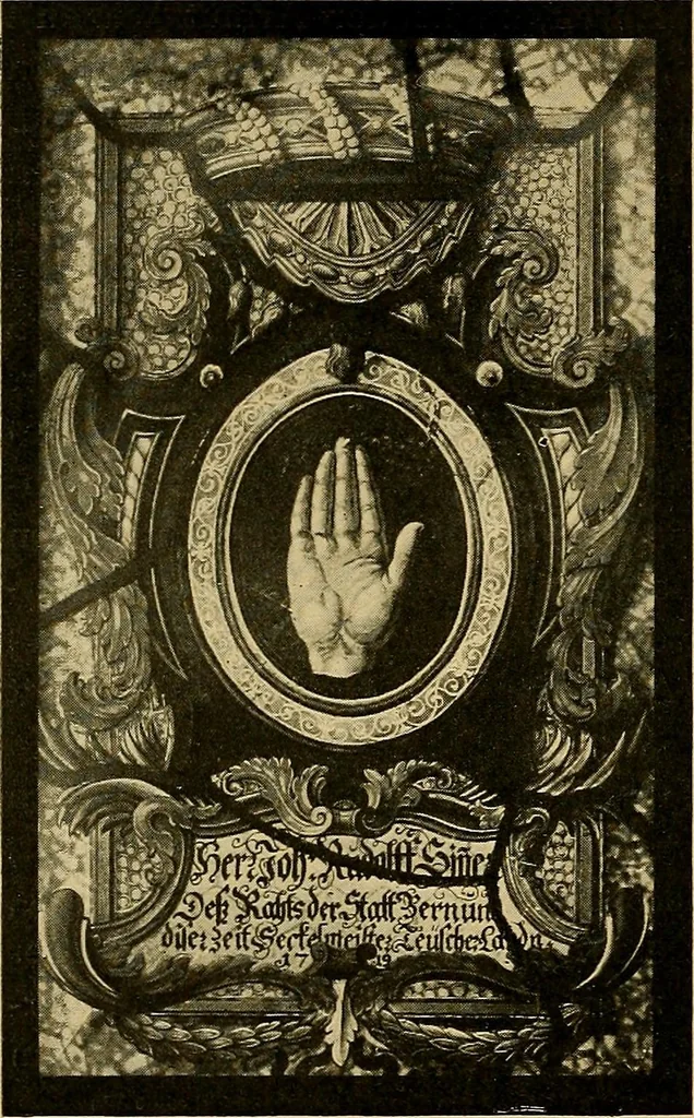 An illustration from Handbuch der glasmalerei für forscher, sammler und kunstfreunde, wie für künstler, architekten und glasmaler, 1914, leaf 384