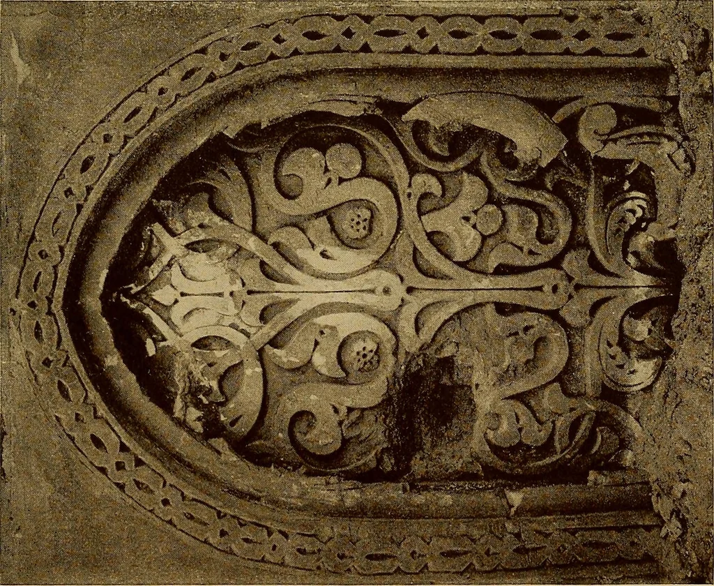 An illustration from Handbuch der glasmalerei für forscher, sammler und kunstfreunde, wie für künstler, architekten und glasmaler, 1914, leaf 405