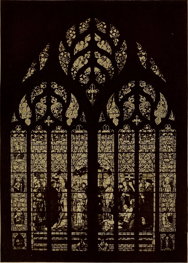 An illustration from Handbuch der glasmalerei für forscher, sammler und kunstfreunde, wie für künstler, architekten und glasmaler, 1914, leaf 427