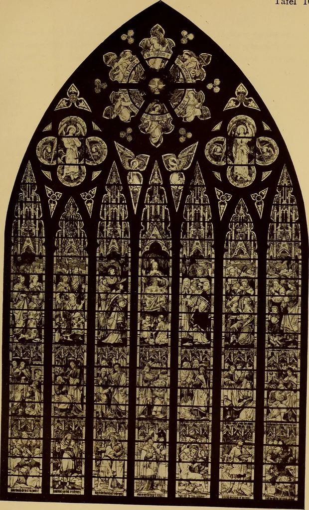 An illustration from Handbuch der glasmalerei für forscher, sammler und kunstfreunde, wie für künstler, architekten und glasmaler, 1914, leaf 431