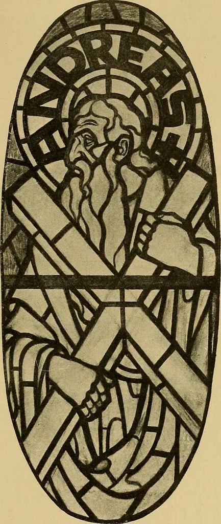 An illustration from Handbuch der glasmalerei für forscher, sammler und kunstfreunde, wie für künstler, architekten und glasmaler, 1914, leaf 433