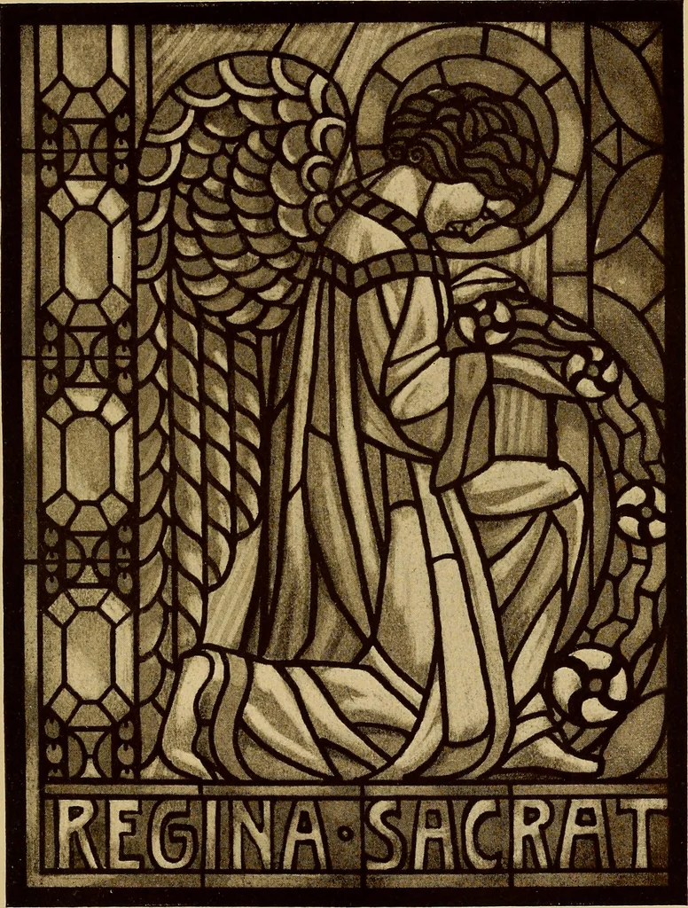 An illustration from Handbuch der glasmalerei für forscher, sammler und kunstfreunde, wie für künstler, architekten und glasmaler, 1914, leaf 459