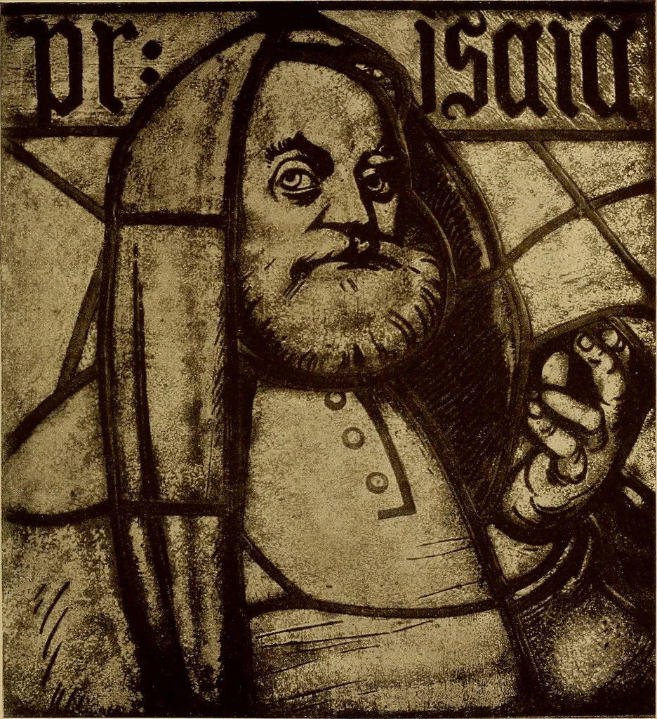 An illustration from Handbuch der glasmalerei für forscher, sammler und kunstfreunde, wie für künstler, architekten und glasmaler, 1914, leaf 471