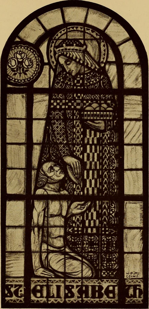 An illustration from Handbuch der glasmalerei für forscher, sammler und kunstfreunde, wie für künstler, architekten und glasmaler, 1914, leaf 479