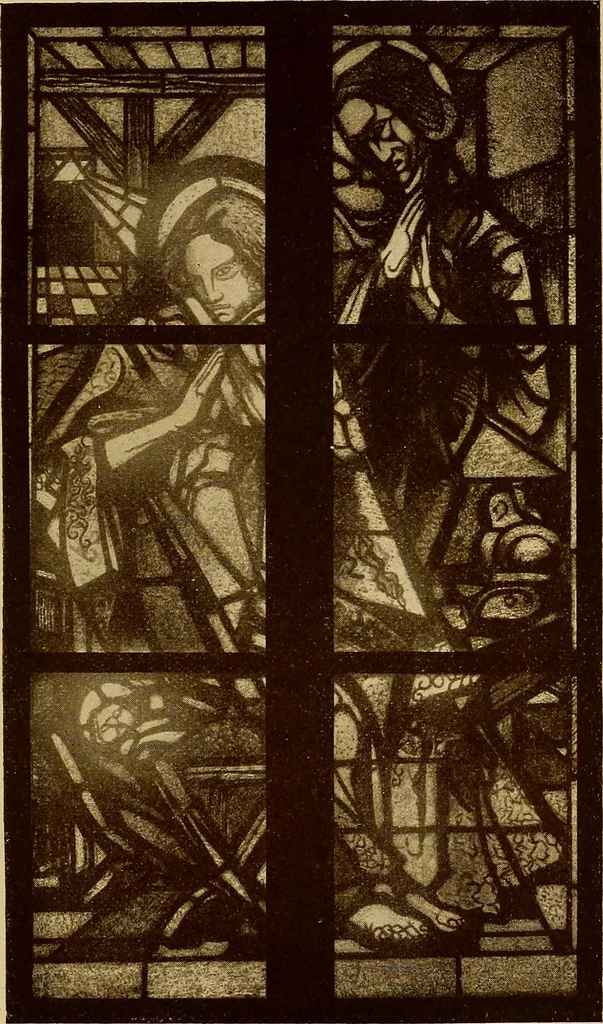 An illustration from Handbuch der glasmalerei für forscher, sammler und kunstfreunde, wie für künstler, architekten und glasmaler, 1914, leaf 483
