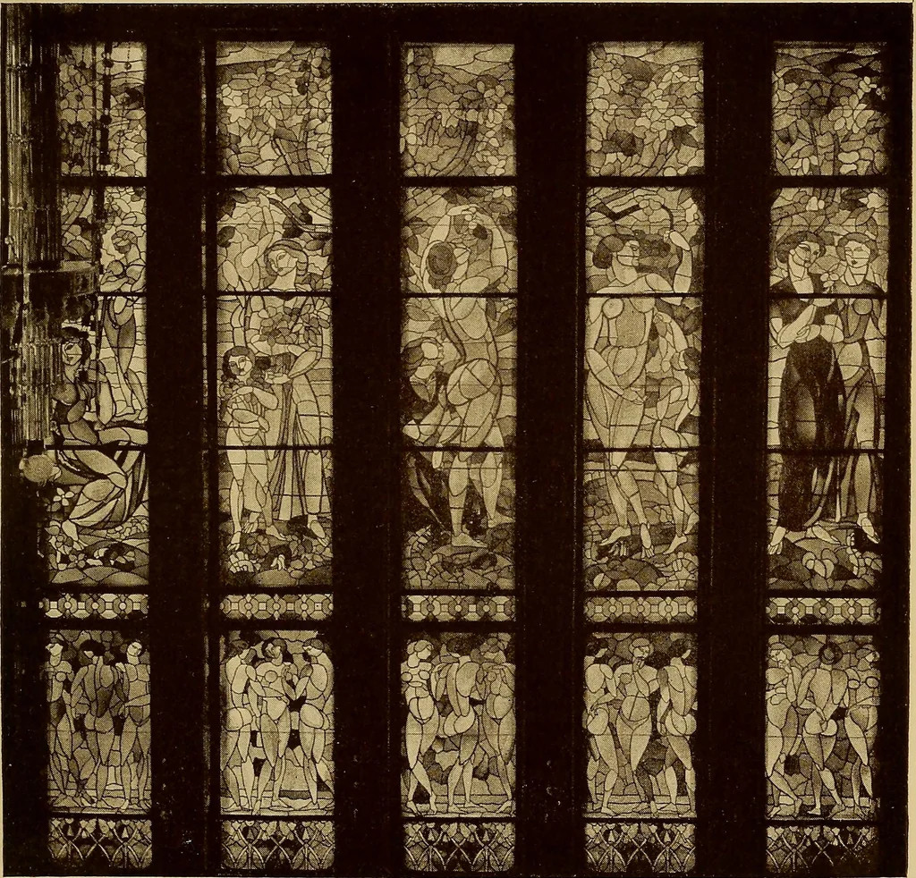 An illustration from Handbuch der glasmalerei für forscher, sammler und kunstfreunde, wie für künstler, architekten und glasmaler, 1914, leaf 515
