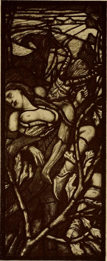 An illustration from Handbuch der glasmalerei für forscher, sammler und kunstfreunde, wie für künstler, architekten und glasmaler, 1914, leaf 529