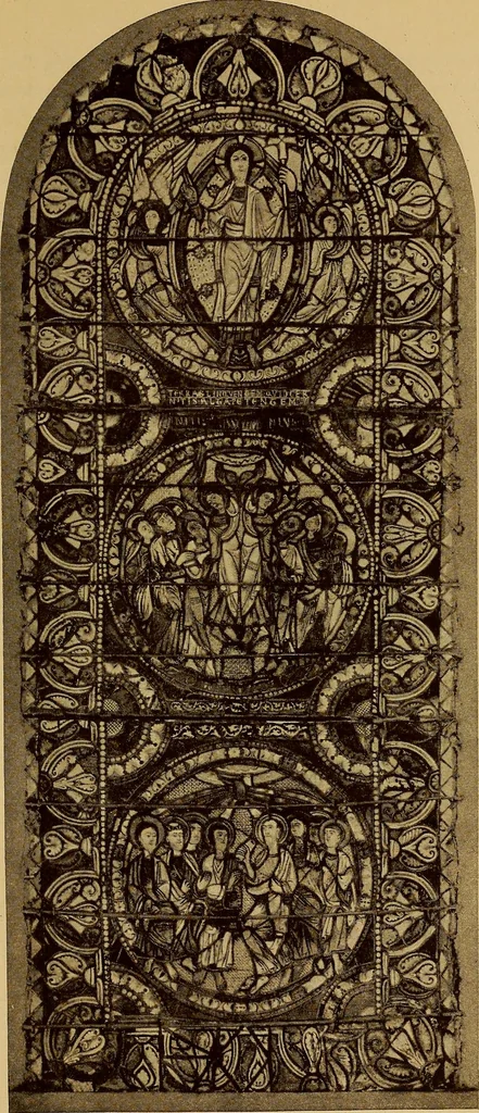 An illustration from Handbuch der glasmalerei für forscher, sammler und kunstfreunde, wie für künstler, architekten und glasmaler, 1914, leaf 95