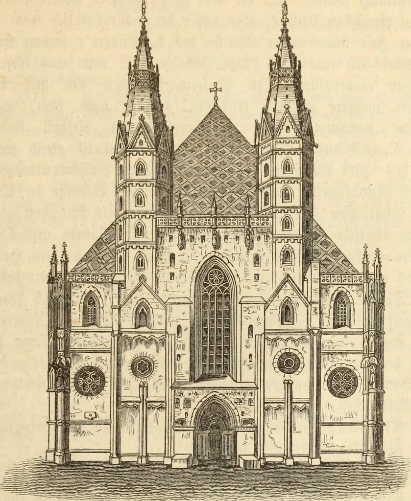 An illustration from Handbuch der kirchlichen Kunst-Archäologie des deutschen Mittelalters, 1854, leaf 105