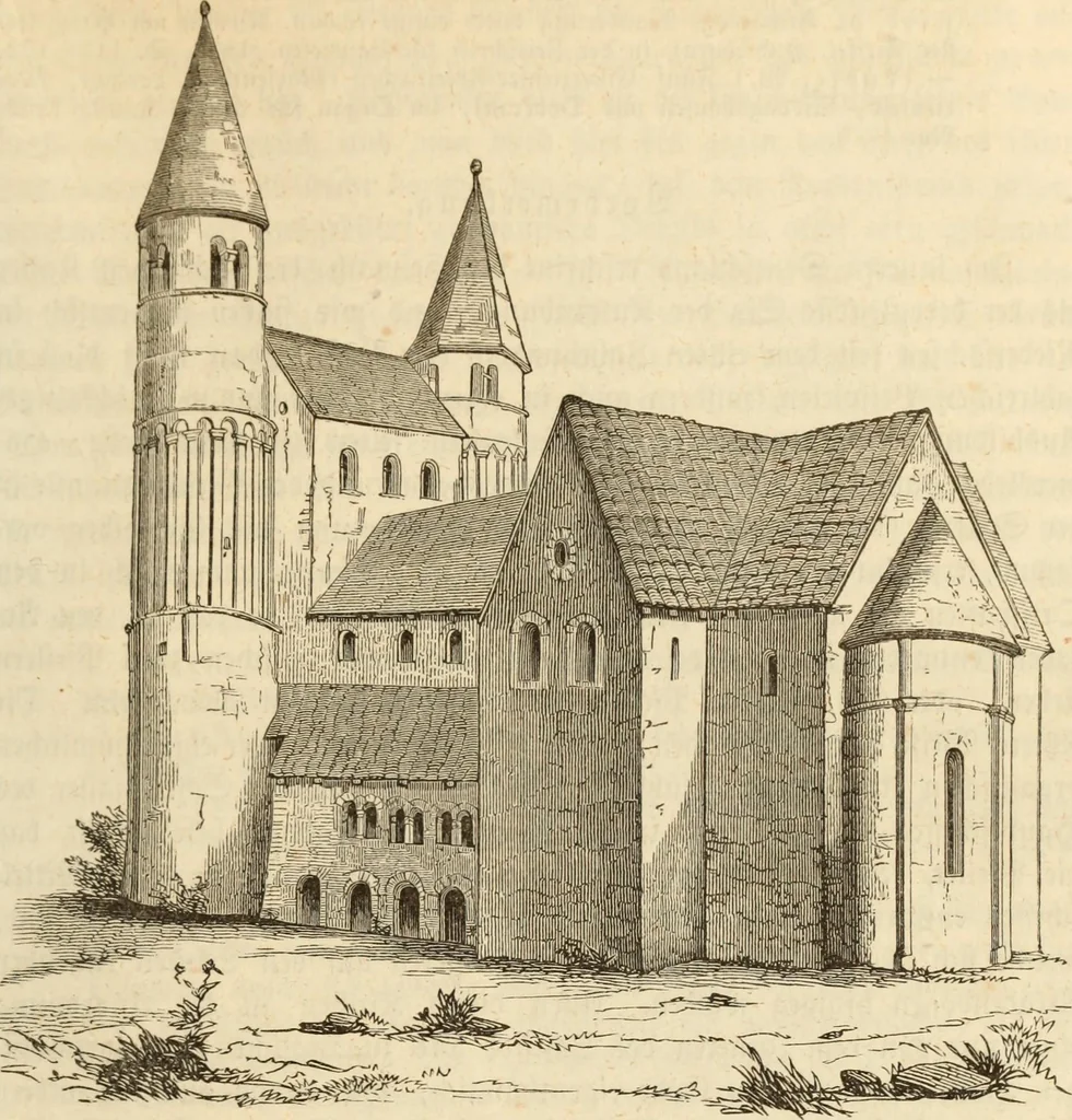 An illustration from Handbuch der kirchlichen Kunst-Archäologie des deutschen Mittelalters, 1854, leaf 109