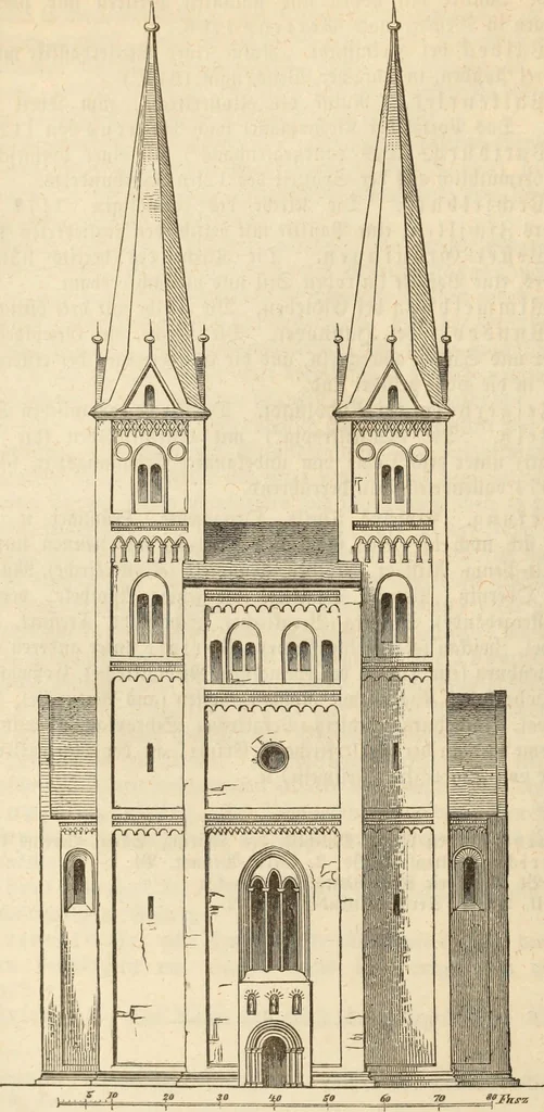 An illustration from Handbuch der kirchlichen Kunst-Archäologie des deutschen Mittelalters, 1854, leaf 122