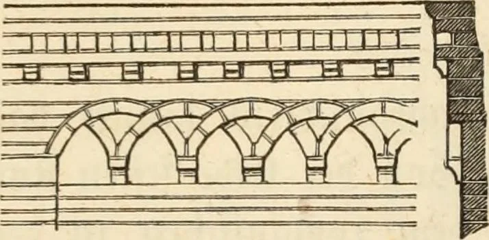 An illustration from Handbuch der kirchlichen Kunst-Archäologie des deutschen Mittelalters, 1854, leaf 124