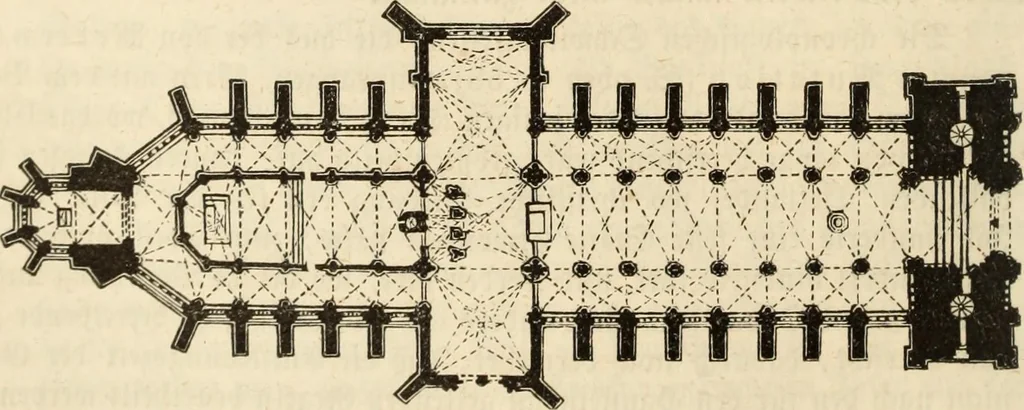 An illustration from Handbuch der kirchlichen Kunst-Archäologie des deutschen Mittelalters, 1854, leaf 132