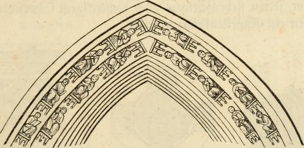 An illustration from Handbuch der kirchlichen Kunst-Archäologie des deutschen Mittelalters, 1854, leaf 137