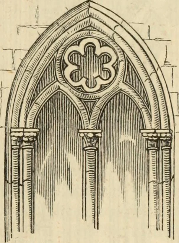 An illustration from Handbuch der kirchlichen Kunst-Archäologie des deutschen Mittelalters, 1854, leaf 139