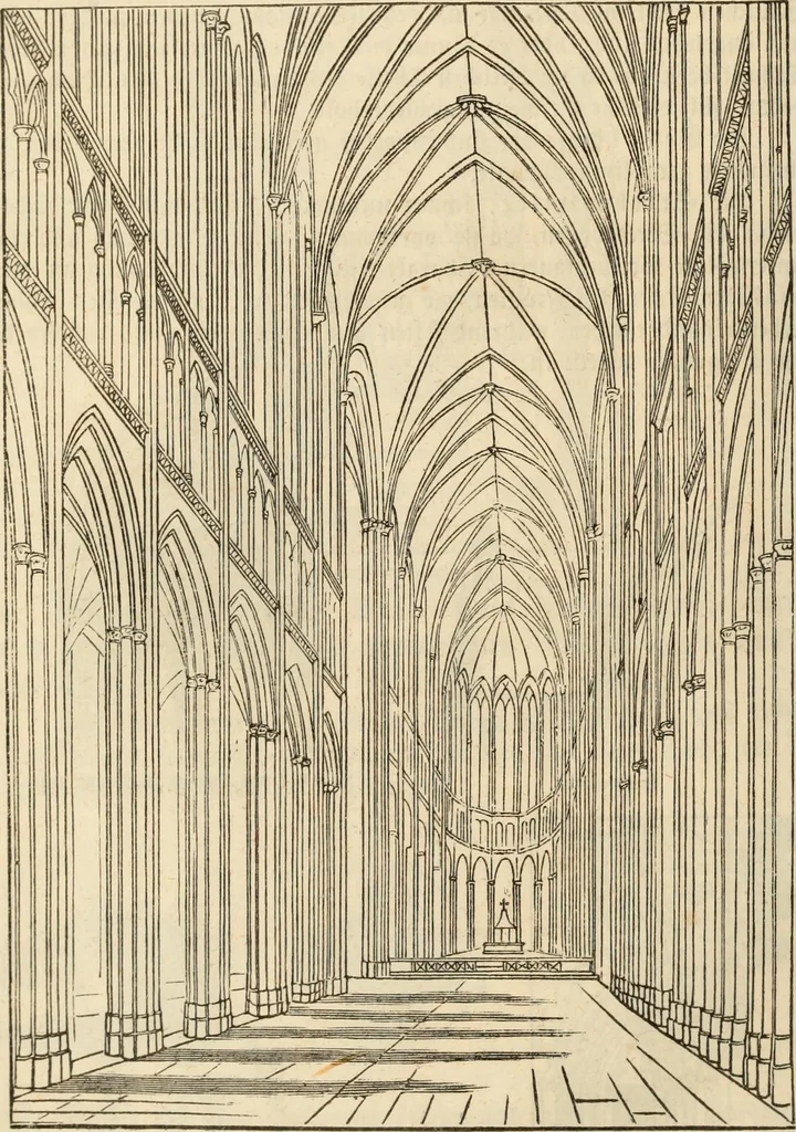 An illustration from Handbuch der kirchlichen Kunst-Archäologie des deutschen Mittelalters, 1854, leaf 140