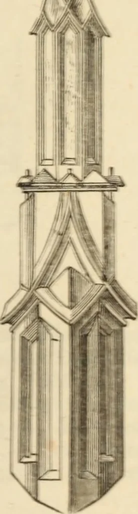An illustration from Handbuch der kirchlichen Kunst-Archäologie des deutschen Mittelalters, 1854, leaf 143