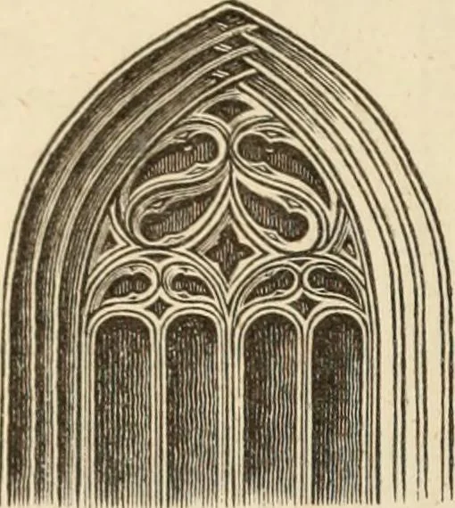 An illustration from Handbuch der kirchlichen Kunst-Archäologie des deutschen Mittelalters, 1854, leaf 144