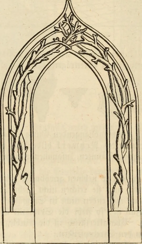 An illustration from Handbuch der kirchlichen Kunst-Archäologie des deutschen Mittelalters, 1854, leaf 144