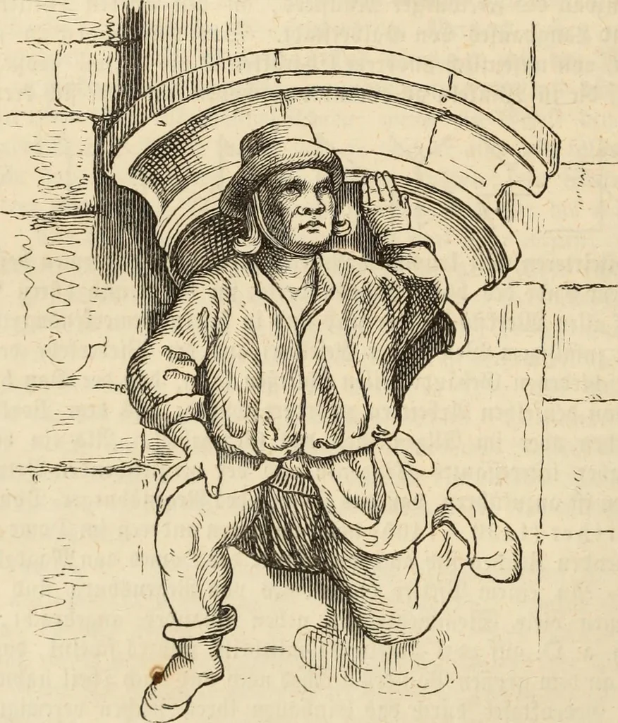 An illustration from Handbuch der kirchlichen Kunst-Archäologie des deutschen Mittelalters, 1854, leaf 190