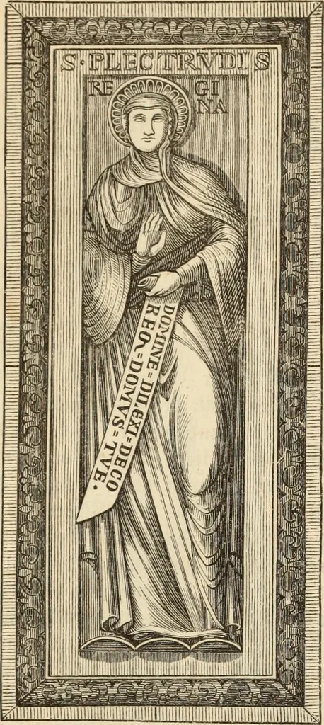 An illustration from Handbuch der kirchlichen Kunst-Archäologie des deutschen Mittelalters, 1854, leaf 204