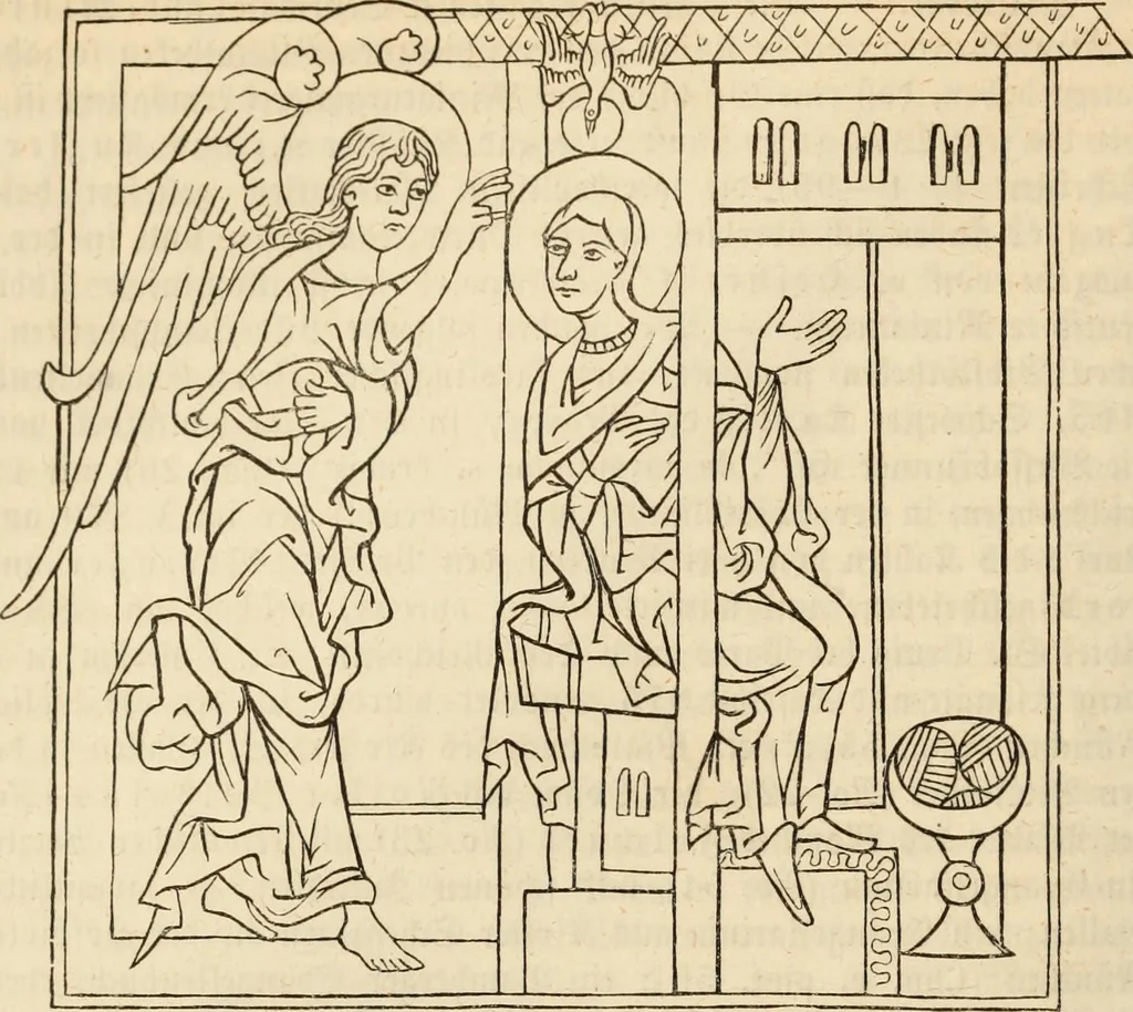 An illustration from Handbuch der kirchlichen Kunst-Archäologie des deutschen Mittelalters, 1854, leaf 210