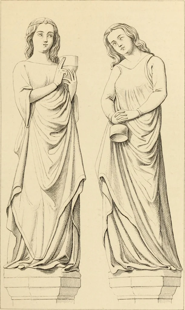 An illustration from Handbuch der kirchlichen Kunst-Archäologie des deutschen Mittelalters, 1854, leaf 217