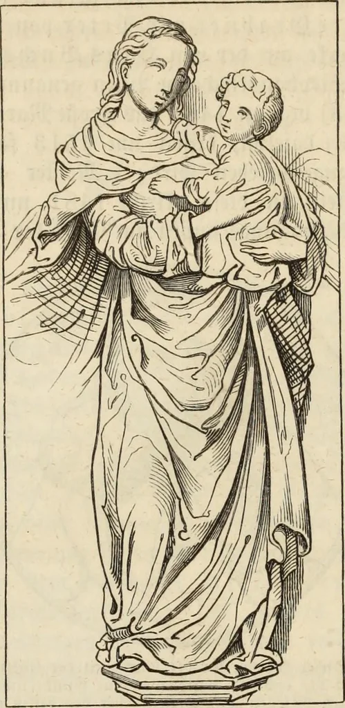 An illustration from Handbuch der kirchlichen Kunst-Archäologie des deutschen Mittelalters, 1854, leaf 240