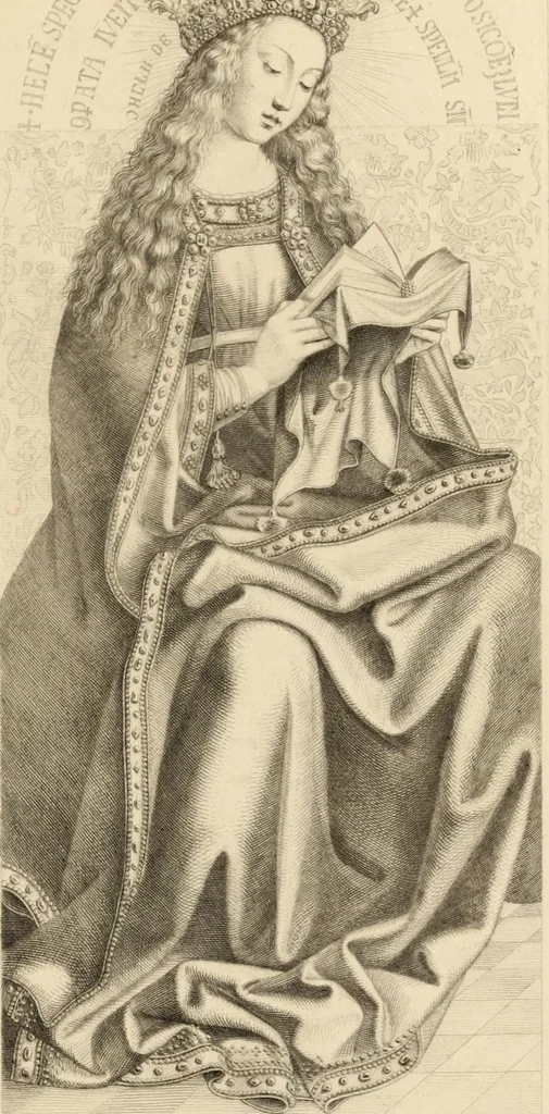 An illustration from Handbuch der kirchlichen Kunst-Archäologie des deutschen Mittelalters, 1854, leaf 245
