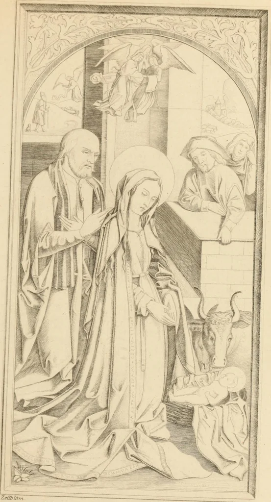 An illustration from Handbuch der kirchlichen Kunst-Archäologie des deutschen Mittelalters, 1854, leaf 257
