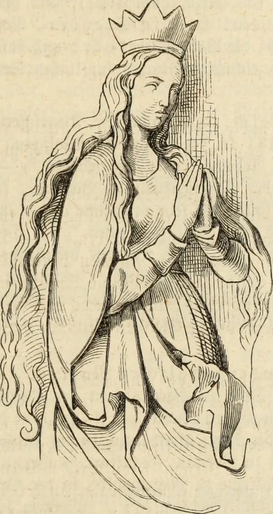An illustration from Handbuch der kirchlichen Kunst-Archäologie des deutschen Mittelalters, 1854, leaf 273