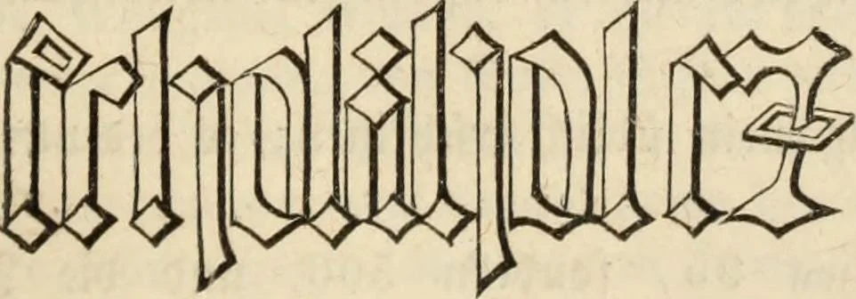 An illustration from Handbuch der kirchlichen Kunst-Archäologie des deutschen Mittelalters, 1854, leaf 285