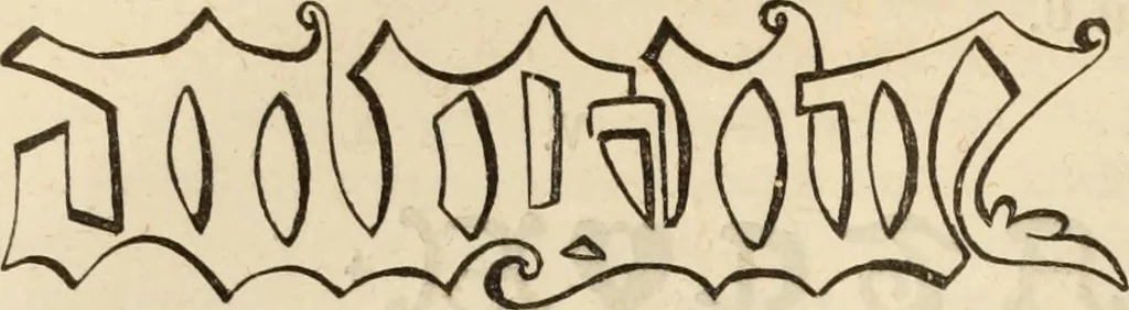 An illustration from Handbuch der kirchlichen Kunst-Archäologie des deutschen Mittelalters, 1854, leaf 286