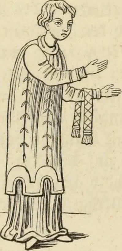 An illustration from Handbuch der kirchlichen Kunst-Archäologie des deutschen Mittelalters, 1854, leaf 310
