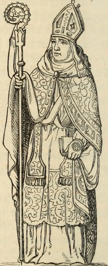 An illustration from Handbuch der kirchlichen Kunst-Archäologie des deutschen Mittelalters, 1854, leaf 312