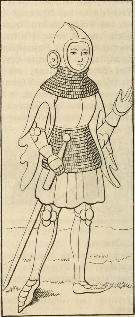 An illustration from Handbuch der kirchlichen Kunst-Archäologie des deutschen Mittelalters, 1854, leaf 318