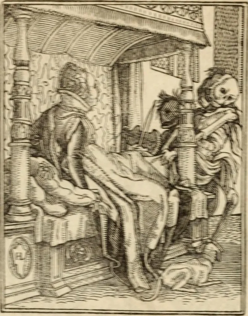An illustration from Handbuch der kirchlichen Kunst-Archäologie des deutschen Mittelalters, 1854, leaf 334