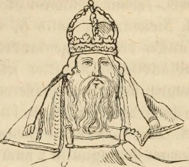 An illustration from Handbuch der kirchlichen Kunst-Archäologie des deutschen Mittelalters, 1854, leaf 338