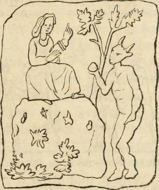 An illustration from Handbuch der kirchlichen Kunst-Archäologie des deutschen Mittelalters, 1854, leaf 339