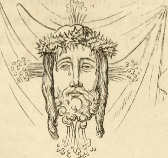 An illustration from Handbuch der kirchlichen Kunst-Archäologie des deutschen Mittelalters, 1854, leaf 349